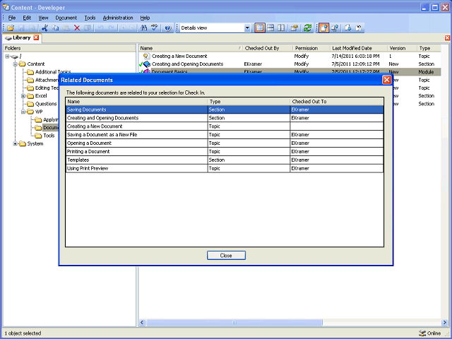 Screen image of this step