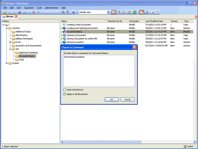 Screen image of this step