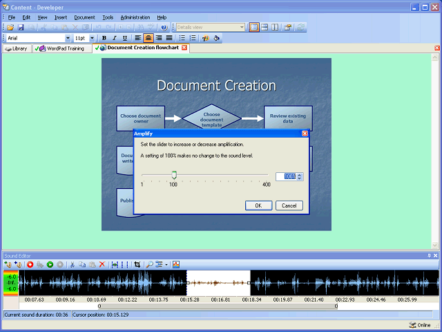 Screen image of this step
