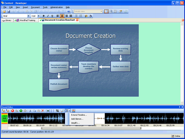 Screen image of this step
