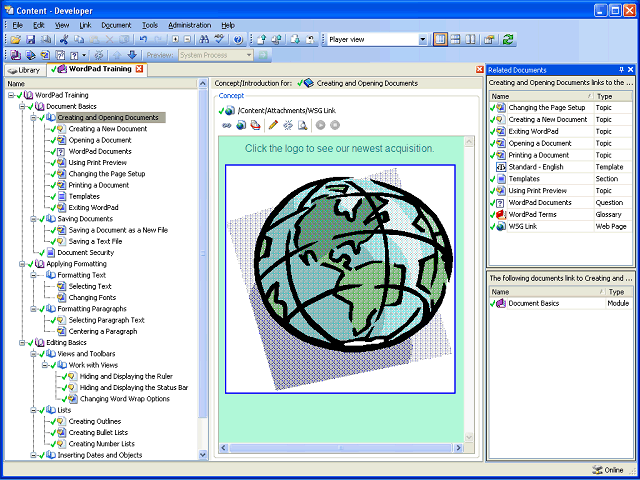 Screen image of this step