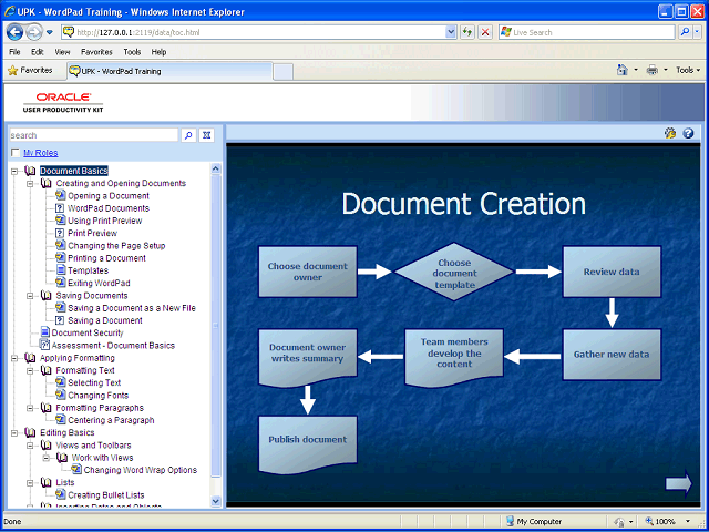 Screen image of this step