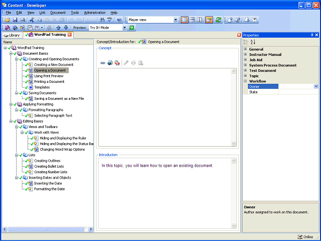 Screen image of this step