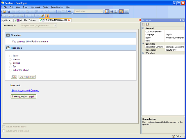 Screen image of this step