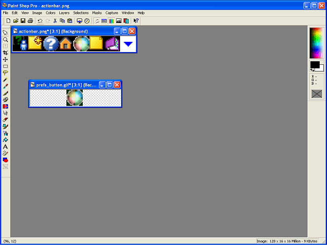 Screen image of this step