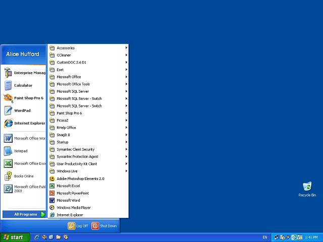Screen image of this step