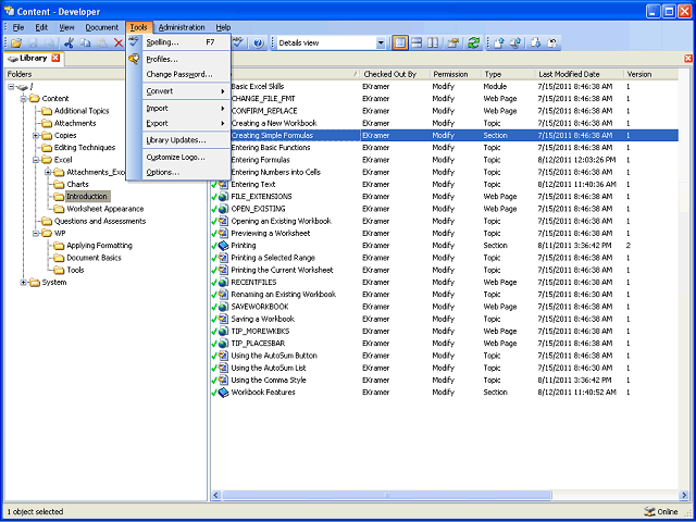 Screen image of this step