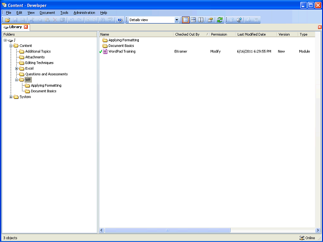 Screen image of this step