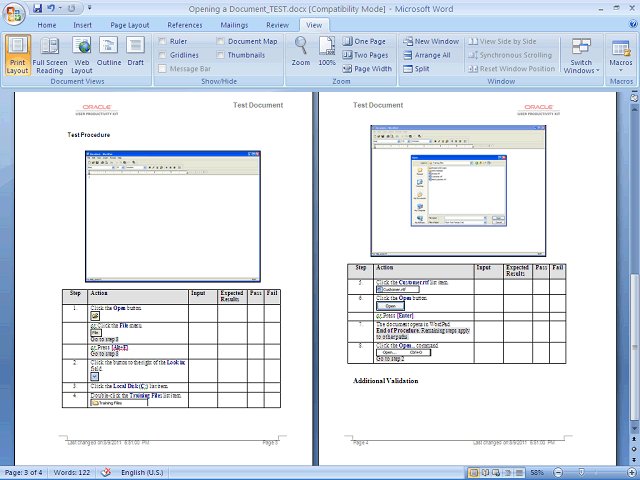 Screen image of this step