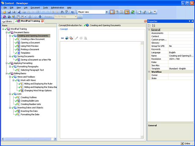 Screen image of this step