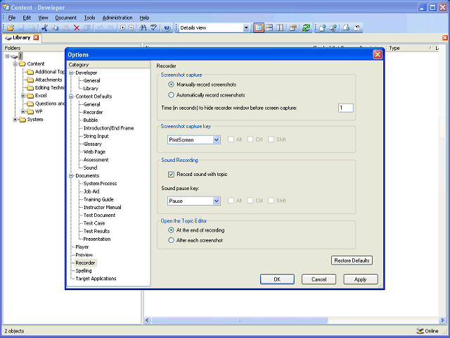 Screen image of this step
