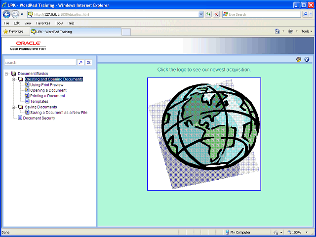 Screen image of this step