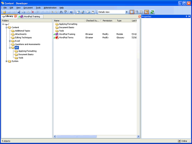 Screen image of this step