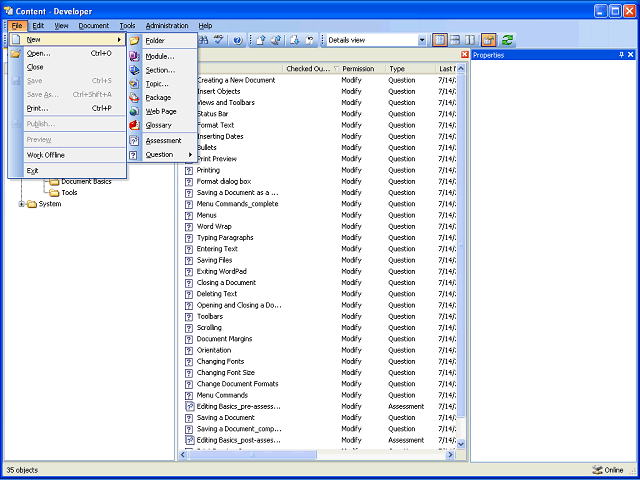 Screen image of this step