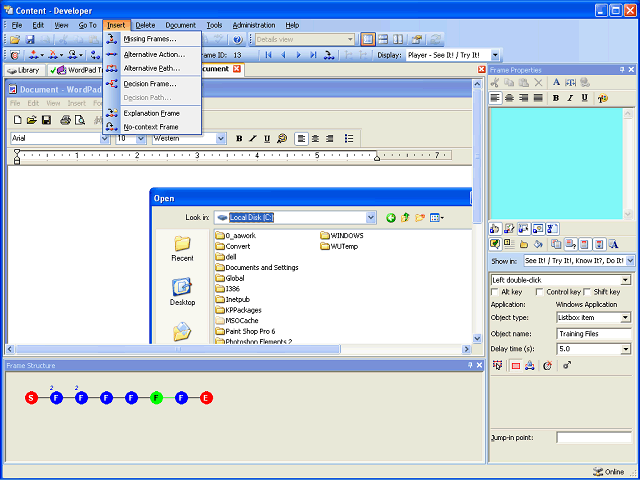Screen image of this step