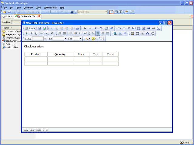 Screen image of this step