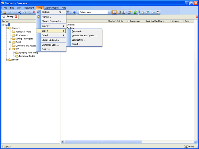 Screen image of this step