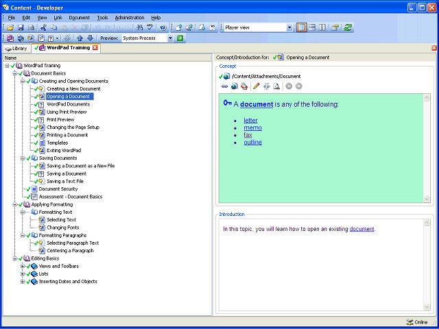 Screen image of this step
