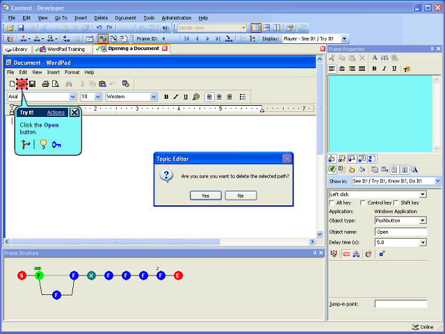 Screen image of this step