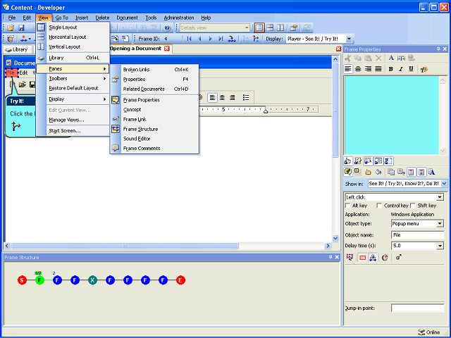 Screen image of this step