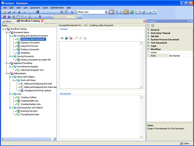 Screen image of this step