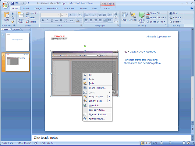Screen image of this step