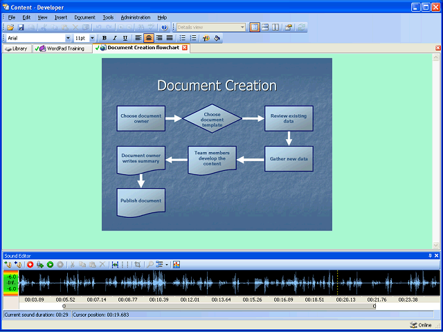 Screen image of this step