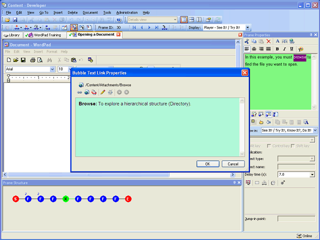 Screen image of this step