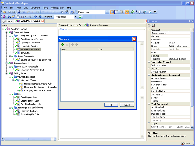 Screen image of this step