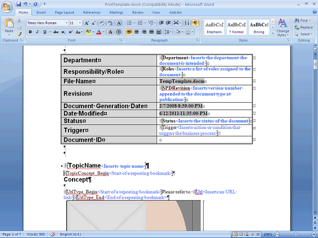 Screen image of this step