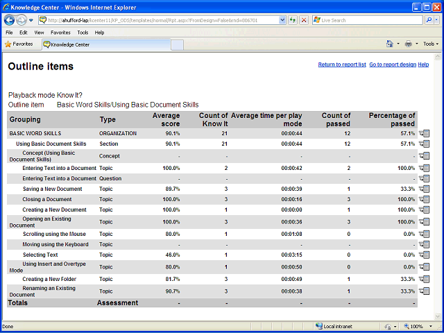 Screen image of this step