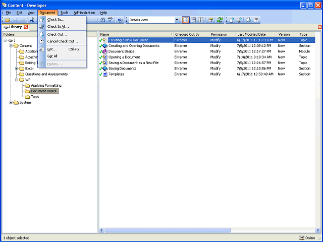 Screen image of this step