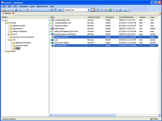 Screen image of this step