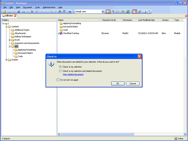 Screen image of this step