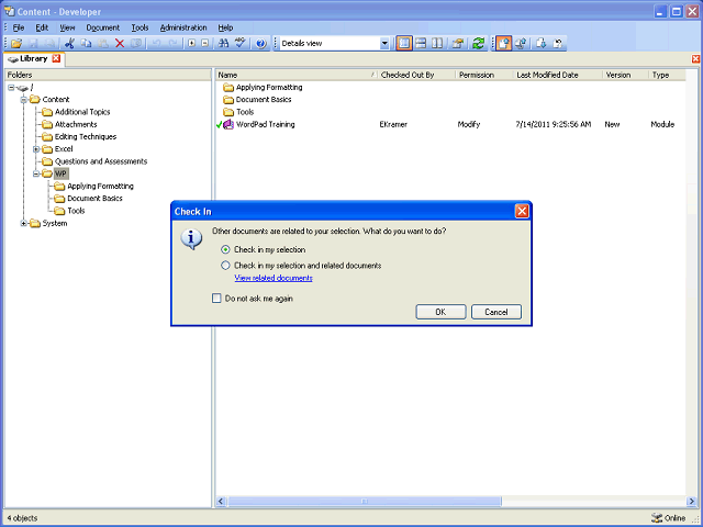 Screen image of this step