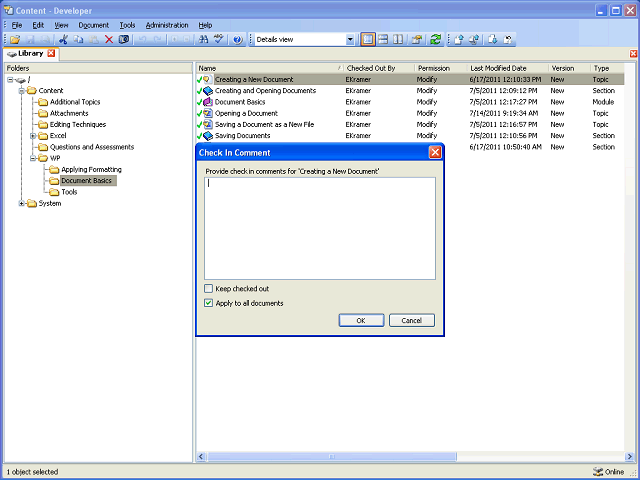 Screen image of this step
