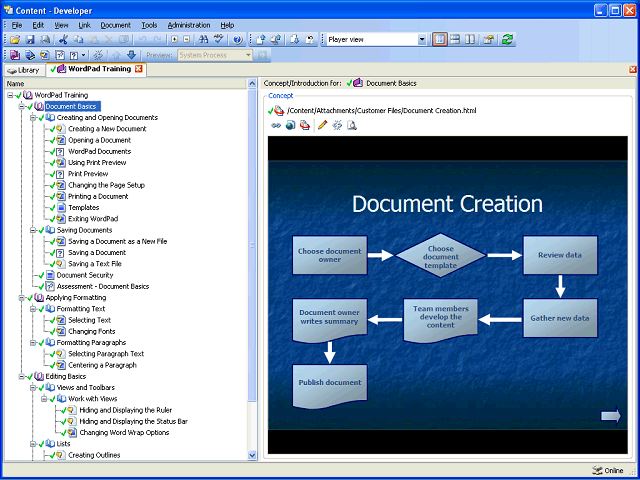 Screen image of this step