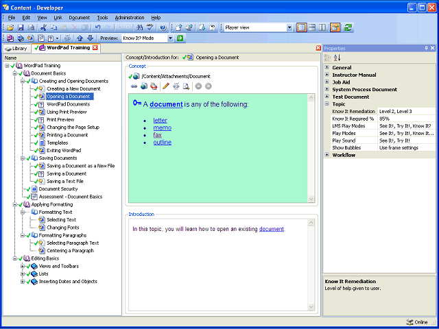 Screen image of this step