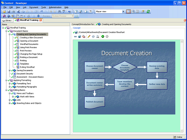 Screen image of this step