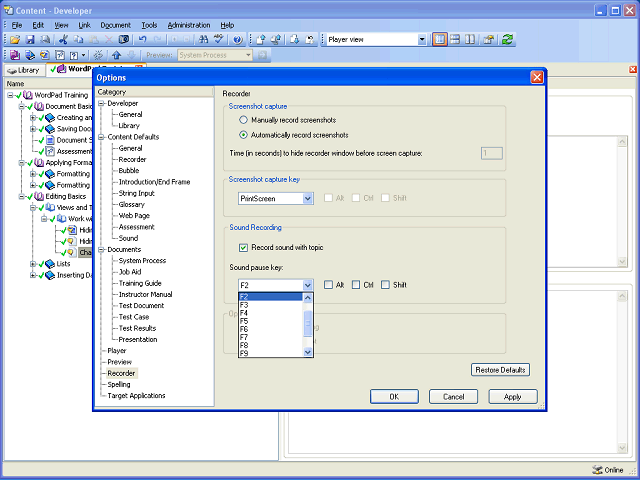Screen image of this step