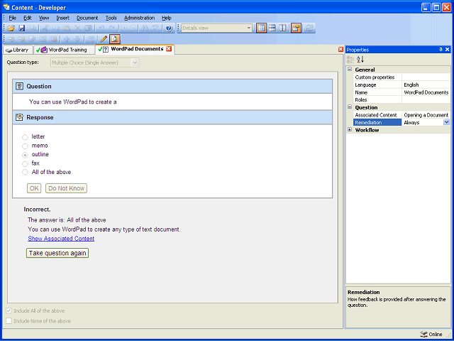 Screen image of this step