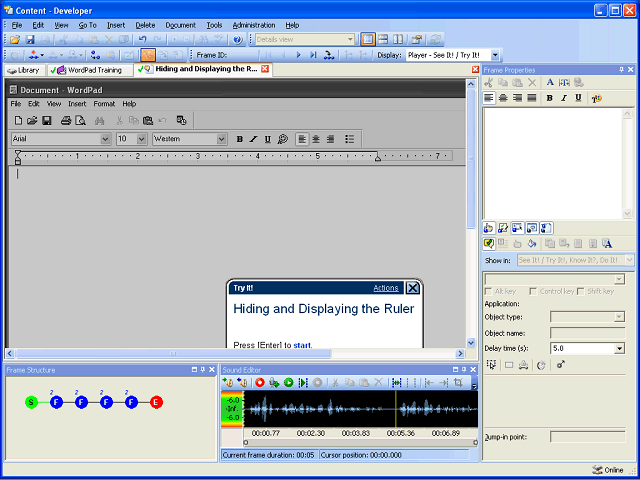 Screen image of this step