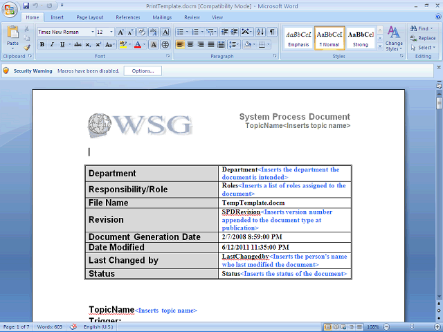 Screen image of this step