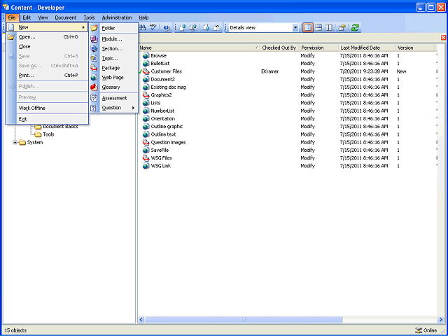Screen image of this step