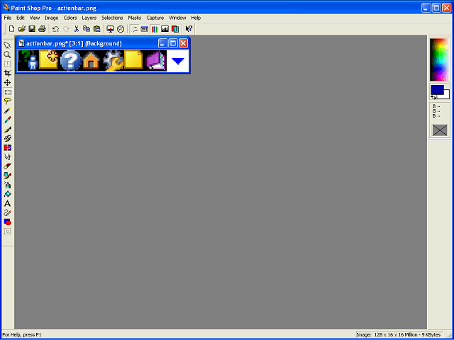 Screen image of this step