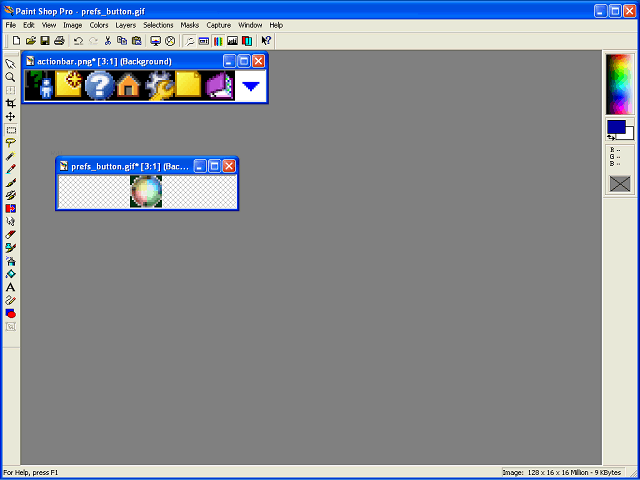 Screen image of this step