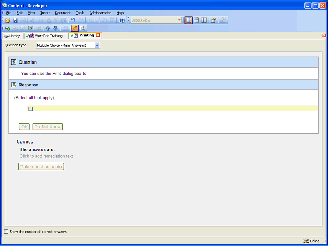 Screen image of this step
