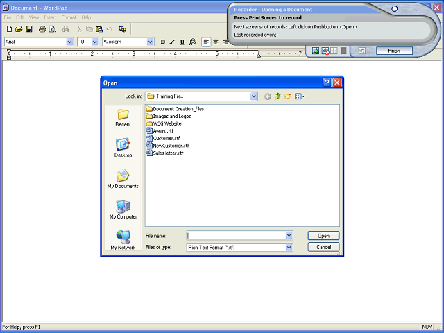Screen image of this step