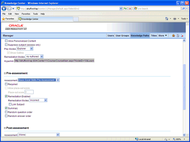 Screen image of this step