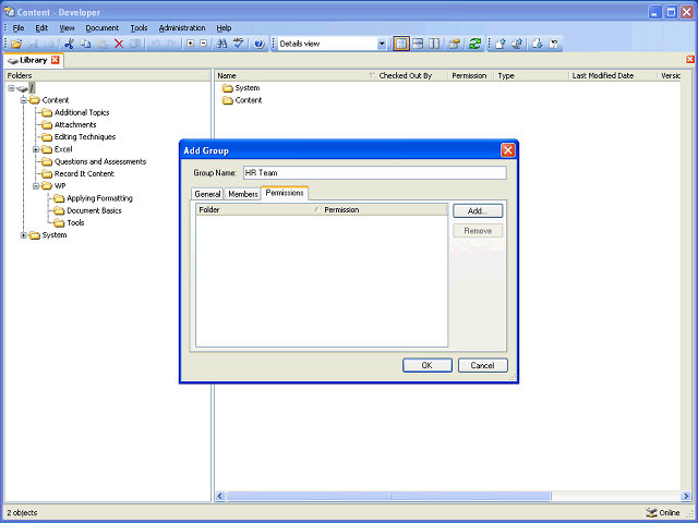Screen image of this step